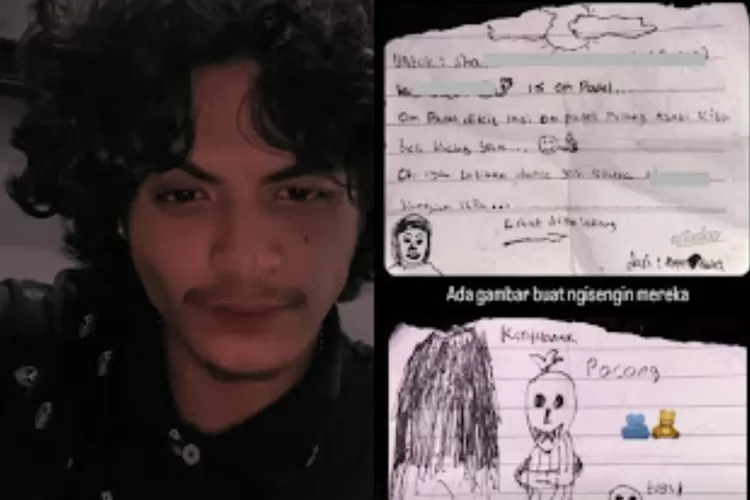 Vadel Badjideh menuliskan surat untuk dua ponakannya. (Instagram/vadelbadjideh - Instagram/bintangadjideh)