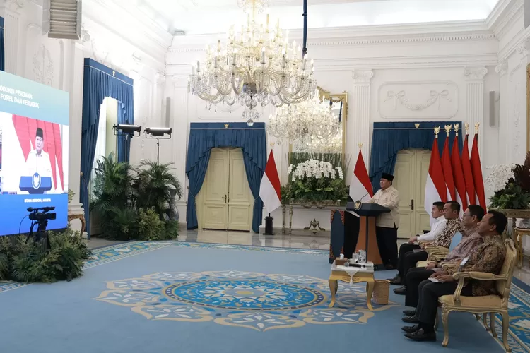 Prabowo Subianto mengaku bangga dengan Proyek Migas Forel dan Terubuk, sebut masih menggunakan teknologi lokal