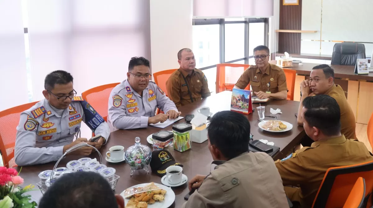 Rapat persiapan upacra Harkitnas yang akan digelar Pemprov Kepri pada 20 Mei 2026. (Foto : Diskominfo Kepri)