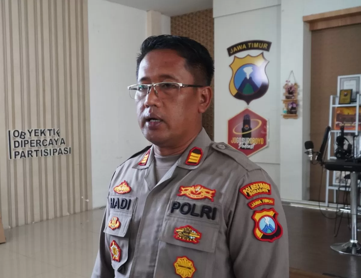 Kasi Humas Polrestabes Surabaya AKP Hadi Ismanto