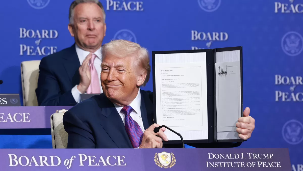 Presiden Amerika Serikat Donald Trump memberikan apresiasi kepada Indonesia atas kontribusi nyata dalam upaya menjaga gencatan senjata dan mendorong perdamaian berkelanjutan di Gaza Palestina. (Kalimantansatu.com/Dok. Tim Media Presiden Prabowo Subianto)
