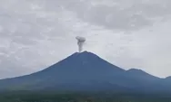 Aktivitas Gunung Semeru Meningkat, Erupsi Terjadi Beberapa Kali Hari Ini