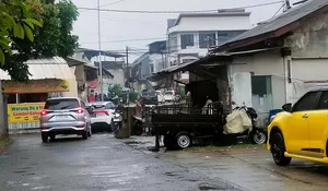 Tujuh Tahun Pemilik Bengkel Digantung Tim Pembebasan Lahan Tol Desari, Jalan Ibnu Armah Pangkalanjati Baru Depok Terganggu