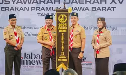 Pramuka Kota Bogor Kembali Ukir Prestasi Tingkat Jawa Barat, Dedie Rachim Dapat Lencana Melati