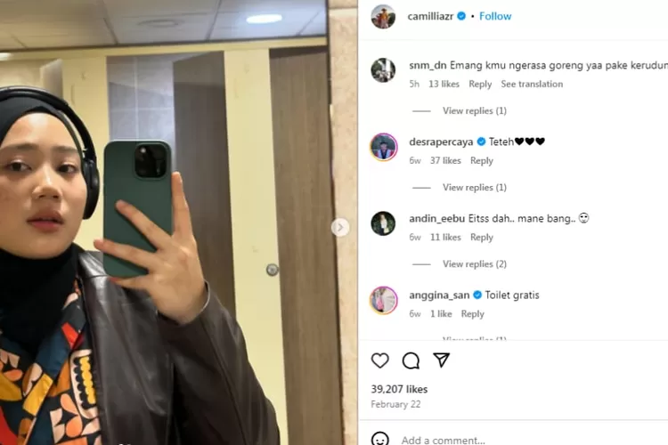 Ilustrasi: Ini Tanggapan Netizen Soal Alasan Zara Anak Ridwan Kamil Melepas Hijab. (Foto/TL Instagram.)