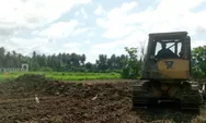 677 Hektare Sawah Terdampak Bencana di Bireuen Dibersihkan