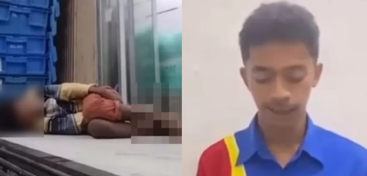 Menyoroti insiden viral yang melibatkan karyawan minimarket di Ambon, yang dinilai berperilaku tak terpuji terhadap seorang anak. (Instagram.com/@fakta.indo)