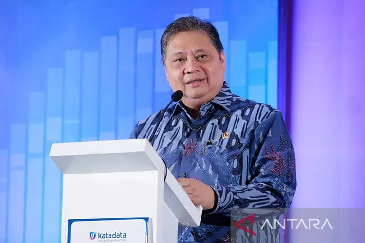 Menteri Koordinator Bidang Perekonomian Airlangga Hartarto.  (ANTARA/HO-KLIP Kemenko Perekonomian)