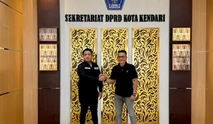 Wakil Ketua DPRD Konawe Kunker ke DPRD Kota Kendari 
