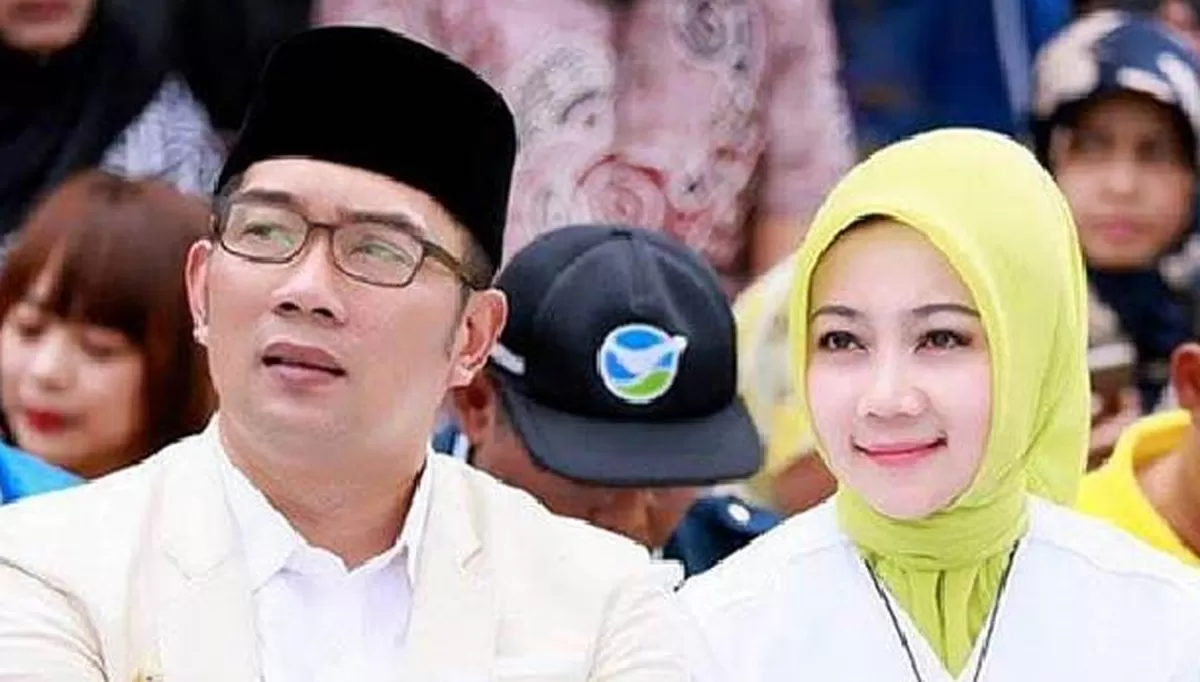 Ridwan Kamil dan Istri Atalia Praratya pada sebuah kesempatan saat masih bersama./net