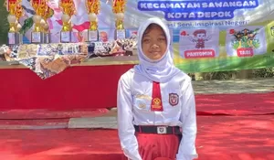 Torehan Prestasi Siswi SDN Pengasinan 3, Diva Cela Heranti : Juara 1 Lomba Kriya Anyam FLS2N, Rasa Bangga Bergemuruh