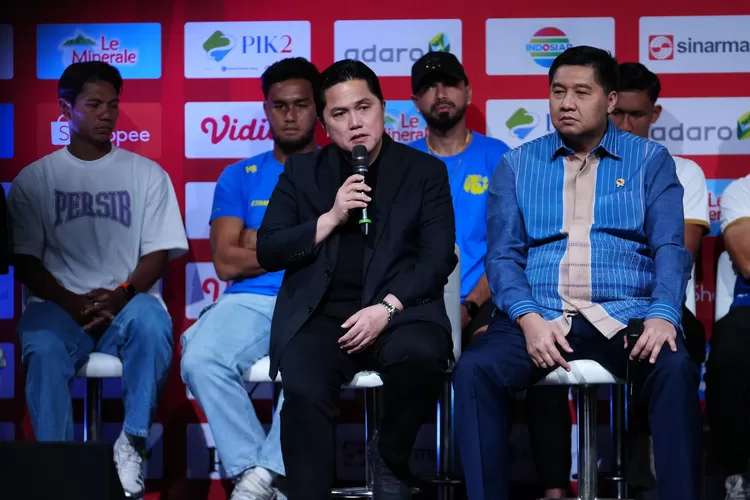  Ketua Umum PSSI, Erick Thohir. (foto: Media Piala Presiden)