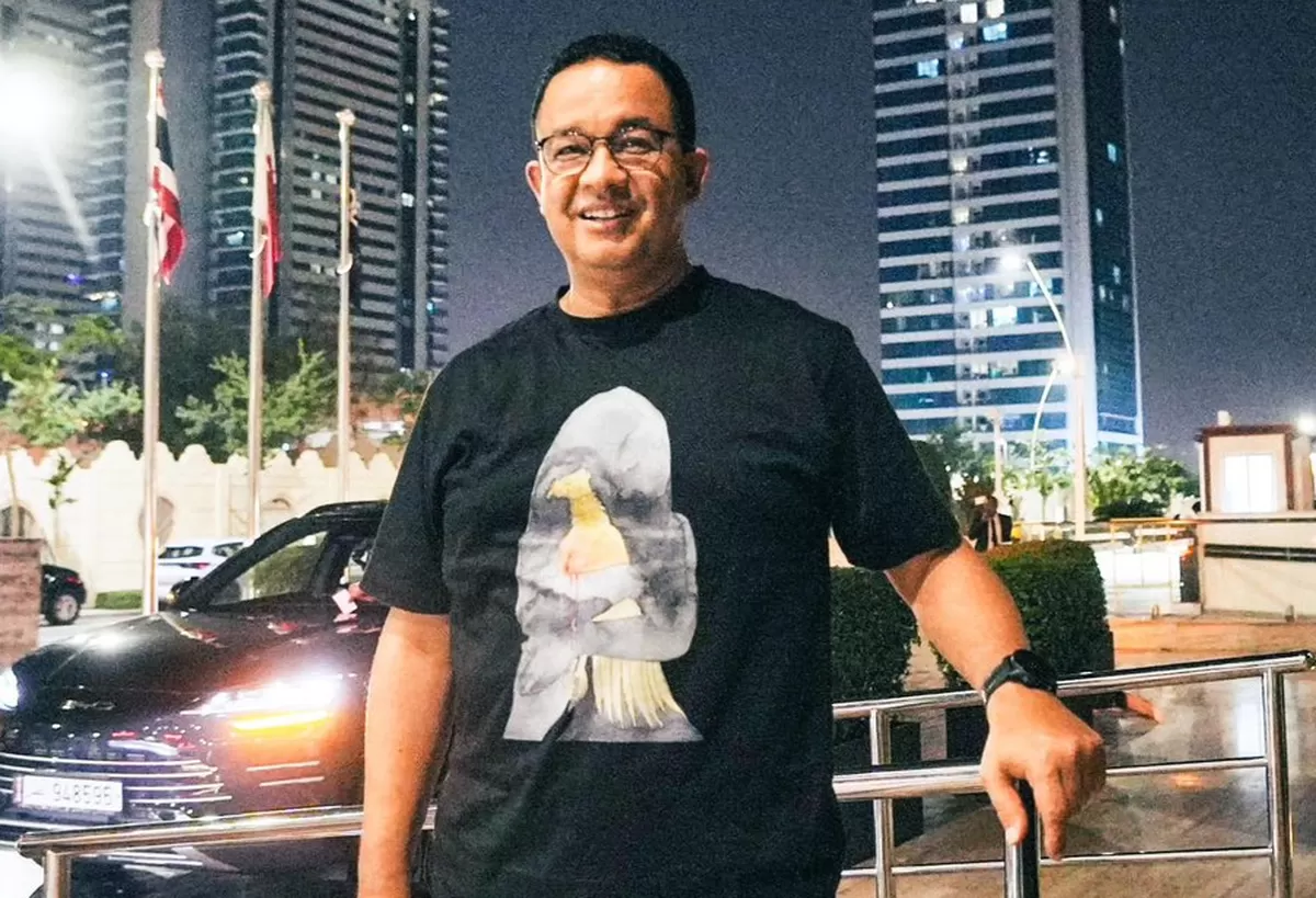 Potret Anies Baswedan prihatin atas meninggalnya prajurit TNI yang gugur saat bertugas jalankan misi kemanusiaan di Lebanon, sebut Israel melanggar hukum Internasional (X/aniesbaswedan)