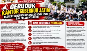 PERLOKI bakal Geruduk Kantor Gubernur Jatim, Desak Perlindungan Pedagang Rokok Lokal dan Solusi Pita Cukai