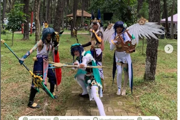 Salah satu fasilitas di Taman Wisata Punti Kayu Palembang (tangkapan layar instagram @puntikayu)