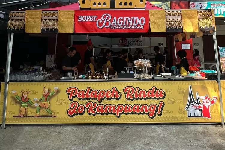 Bopet Bagindo tawarkan menu sarapan khas Padang di Bandung (Foto: Gorajuara/ Instagram/ @bopetbagindo)