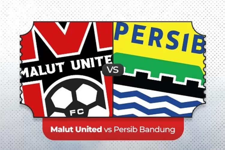 Poster pertandingan Malut United melawan Persib Bandung di Liga 1 hari ini. (Instagram/@malutunited)