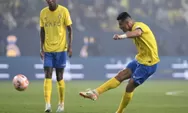 Ronaldo Kembali Persembahkan Gol untuk Al-Nassr Pertahankan Posisi Puncak di Liga Pro Saudi