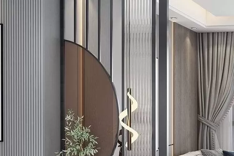 Dekorasi Minimalis, 7 Sekat Ruang Tamu yang Bikin Rumah Terlihat Mewah.