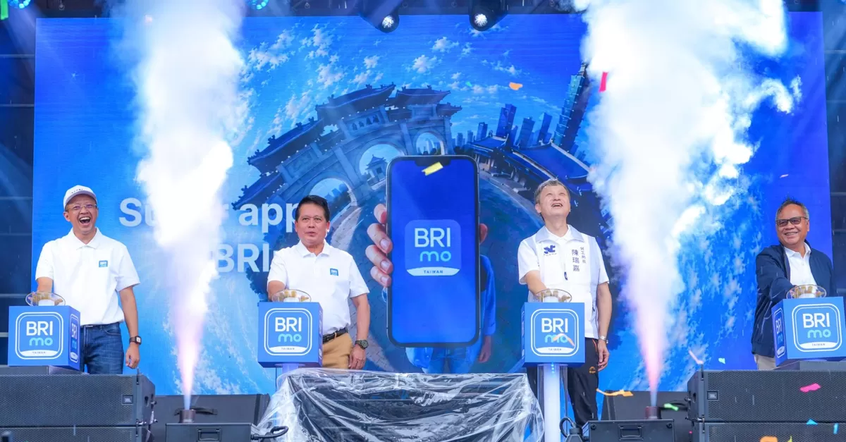 PT Bank Rakyat Indonesia (Persero) Tbk atau BRI resmi meluncurkan BRImo Taiwan di New Taipei City Hall (23/8/2026). (Dok. BRI)