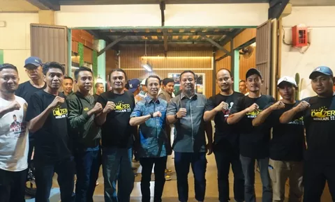 Ribuan Relawan Dozer Total Bersama Andalan Hati dan JADIMI Jemput Kemenangan Pilkada Serentak 2024