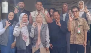 Masuk Nominasi Unit Bank Sampah Terbaik, Bank Sampah Sawo Kencana Limo Depok Dinilai KLHK