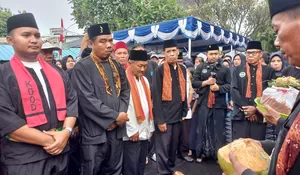 Intip Keseruan Sedekah Bumi Kramat Ganceng, Kecamatan Cimanggis Depok: Hujan Usai Arak-Arakan, Tanda Sedekah Bumi Diterima