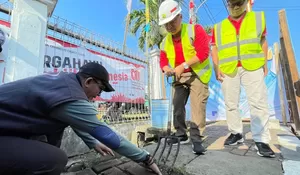 Groundbreaking Relokasi Kabel Udara Jalan Pemuda, Walikota Depok Pastikan Kota Lebih Rapi dan Aman