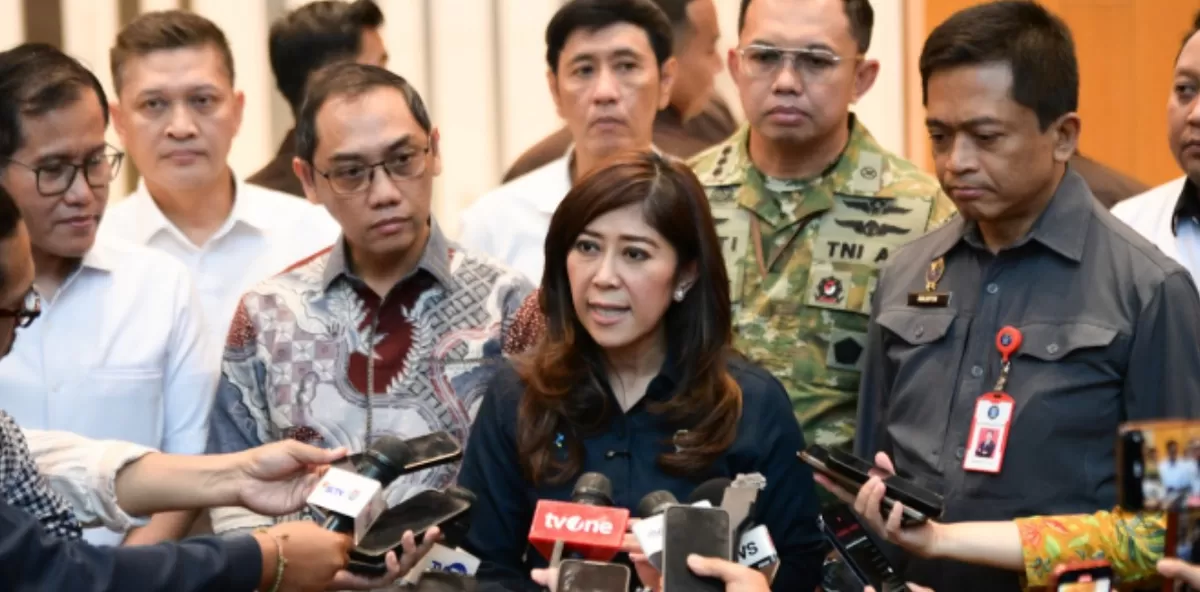 Menkomdigi, Meutya Hafid menyoroti rendahnya kepatuhan platform Meta dalam membersihkan konten fitnah hingga hoax di RI. (Kalimantansatu.com/Dok. Komdigi)