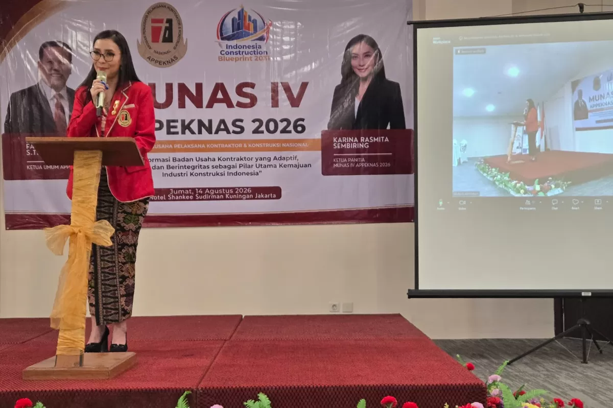 Asosiasi Pengusaha Pelaksana Konstruksi Nasional (APPEKNAS) menggelar Musyawarah Nasional (Munas) IV.(Ist)
