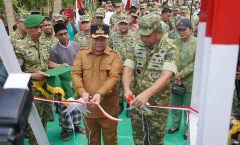 Kasad Maruli Simanjuntak Launching 11 Jembatan Gantung di Aceh, Buka Akses Wilayah Terisolasi Pascabencana Banjir dan Tanah Longsor