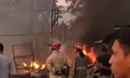 Kebakaran Melanda Pasar Inpres Kota Palu Tadi Subuh