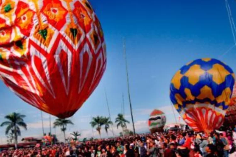Wonosobo siapkan Festival Balon selama libur Lebaran nanti. (Elizabeth Widowati )