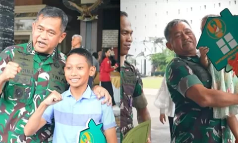 Simbol Cinta Atas Pengabdian untuk Negara, Kasad Maruli Simanjuntak Serahkan Bantuan Rumah ke Keluarga Prajurit Gugur