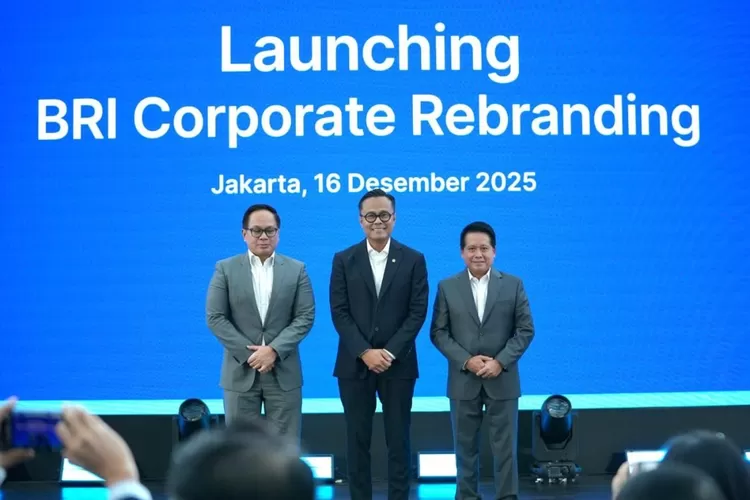 Launching Corporate Rebranding BRI yang dilakukan pada Selasa, 16 Desember 2025 di Menara Brilian Jakarta. (FOTO: IST)