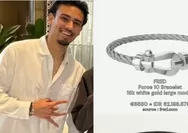 Tampang blasteran Nathan Tjoe A On makin mahal dengan aksesoris gelang ini yang harganya tembus lebih dari Rp50 juta