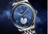 Arloji Terbaru Tudor 1926 Luna Moonphase, Hadir dengan Dasi Hitam dan Komplikasi Fase Bulan   