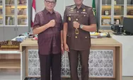 Irianto Lambrie Bersilaturahmi dengan Kepala Kejari Samarinda, Diskusi Santai sebelum Lakukan Ini 