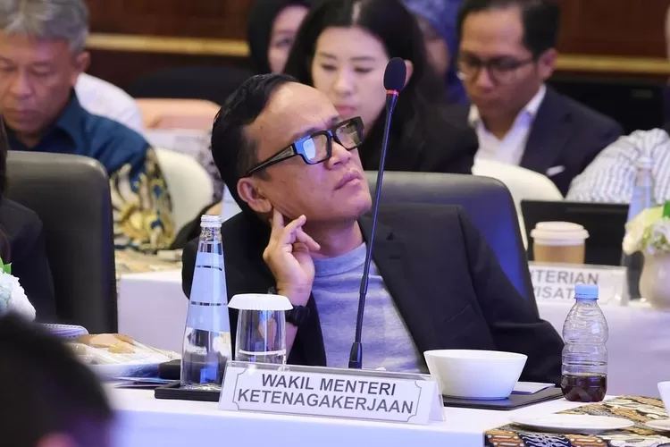 Wakil Menteri Ketenagakerjaan Immanuel Ebenezer Gerungan (Kalimantansatu.com/IG @immanuelebenezer)