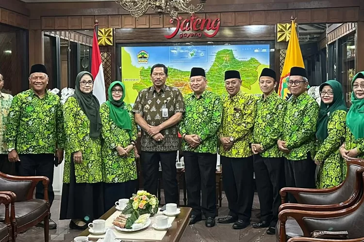 Dukung Jateng Adem Ayem, DMI Jateng Silaturahmi Dengan Pj Gubernur Jawa Tengah