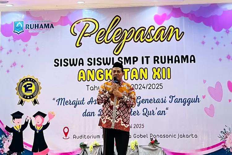 Pembina Yayasan Pendidikan Ruhama, Bambang Sutopo (DOKUMEN PRIBADI)