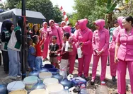 Warga Nanggeleng Cibeber Terima Bantuan Air Bersih dari Polres Cianjur