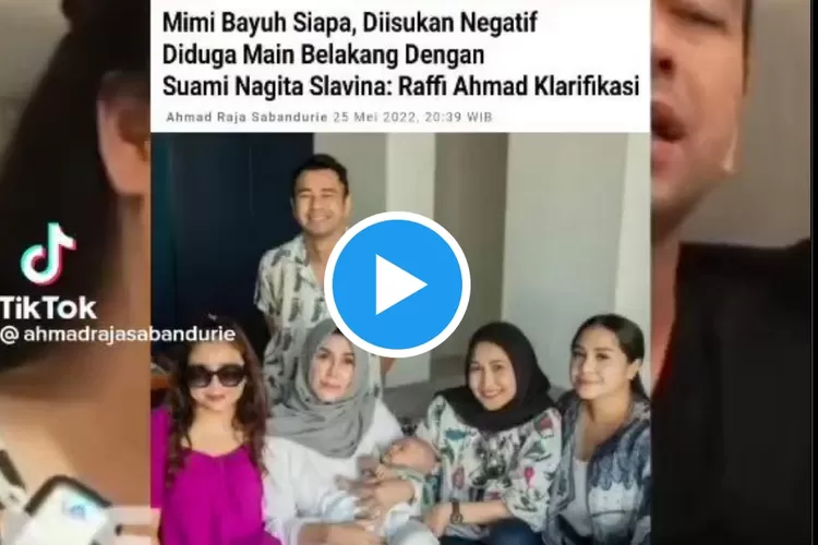 Raffi Ahmad Video Call Perempuan Yang Diduga Mimi Bayuh, Video ...