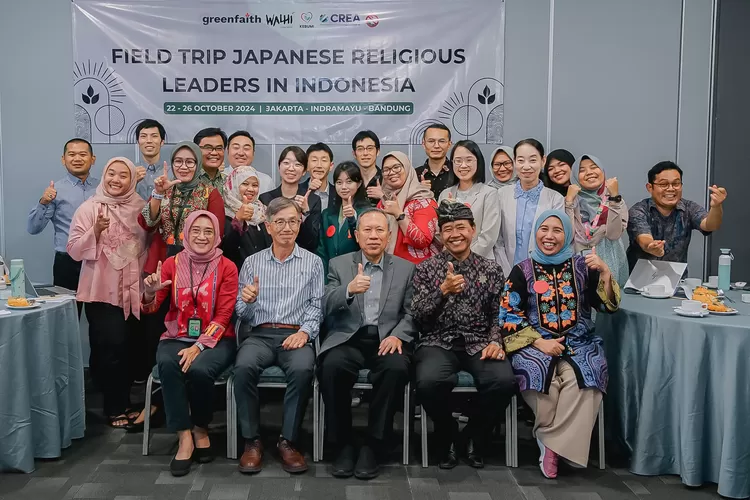 Dialog tentang Transisi Energi di Indonesia dan Peran Lintas Agama yang diselenggarakan oleh GreenFaith Indonesia bersama Green Faith Jepang dan tokoh lintas agama, pemerintah, serta akademisi, di Jakarta Rabu 23 Oktober 2024.