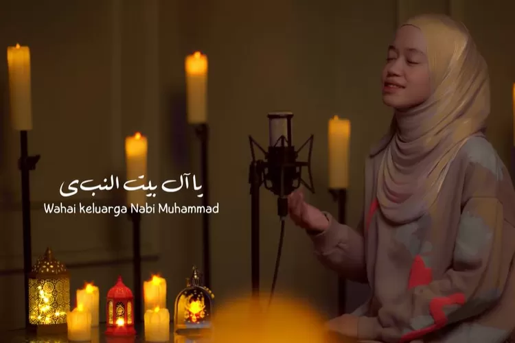 Adem Banget Lirik Sholawat Ya Ahla Baitin Nabi Cover By Alma Esbeye Yuk Simak Teks Arab