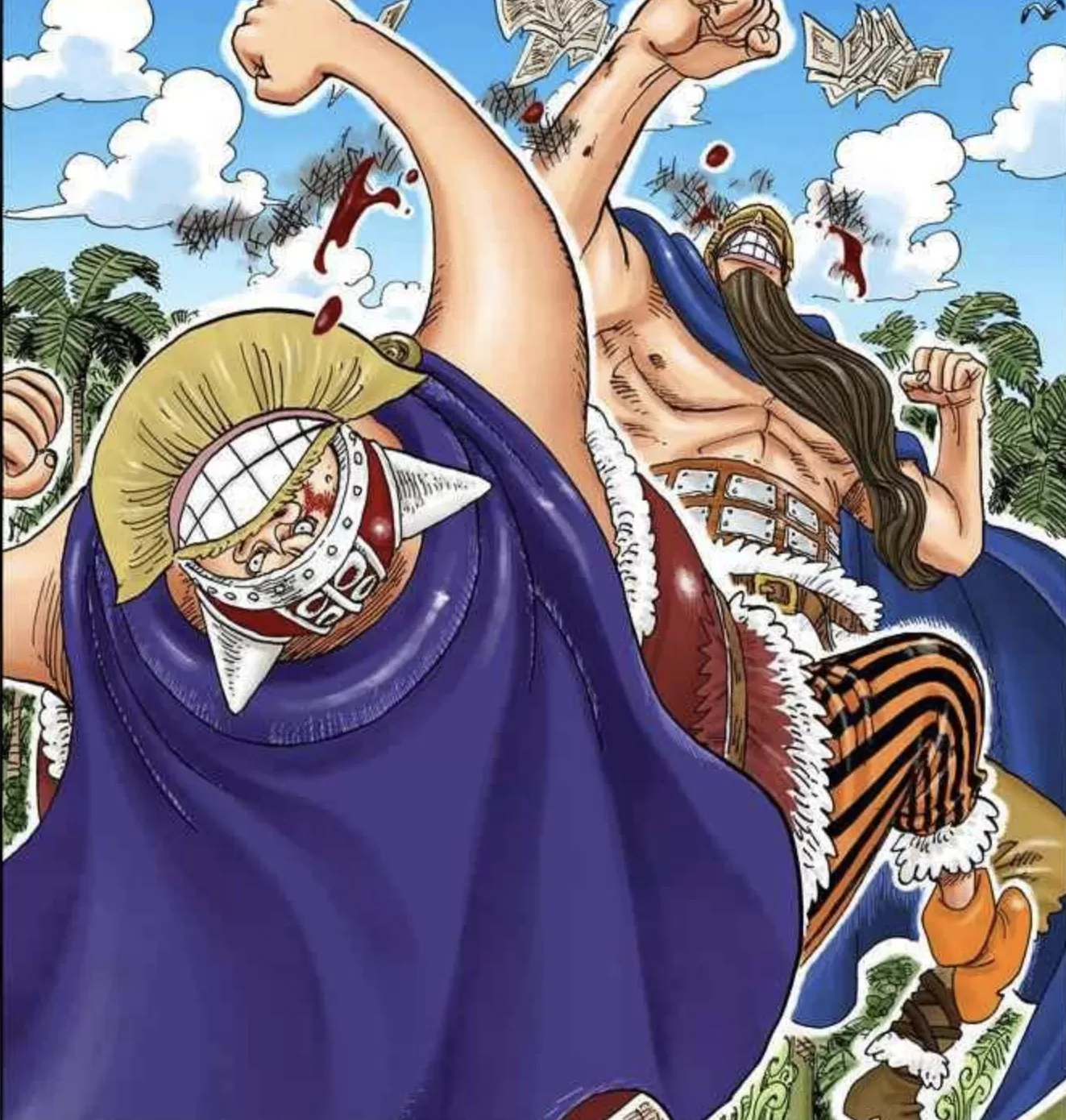 Luffy Dapat Bantuan dari Ras Raksasa Lawan Kizaru dan Saturn di One Piece  1106 - Radar Madura