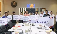 KAI Daop 2 Kembali Serahkan Bantuan TJSL Bina Lingkungan Sebesar Rp120.778.500 kepada Masyarakat