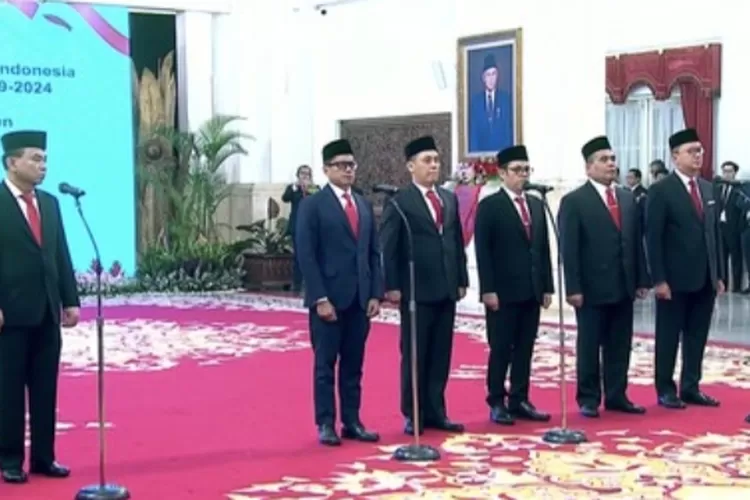 Reshuffle, Ini Daftar Menteri Dan Wakil Menteri Kabinet Jokowi Maruf ...