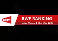 Ranking BWF Terbaru, Setelah Kejuaraan Thomas dan Uber Cup 2024: Ada Perubahan Ganda Putra