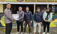Jalin Sinergitas, Polres Mura Berbagi Parsel Lebaran dengan wartawan